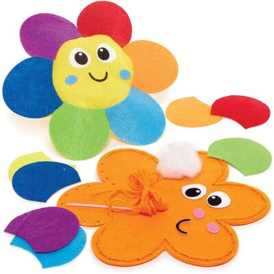 Craft Kit szivárványos virágpárnákhoz Craft Kit szivárványos virágpárnákhoz