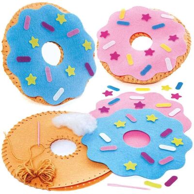 Baker Ross - FC800 - Modèle de coussin couture pour enfants - Ensemble de 2, loisirs créatifs Baker Ross - FC800 - Modèle de coussin couture pour enfants - Ensemble de 2, loisirs créatifs