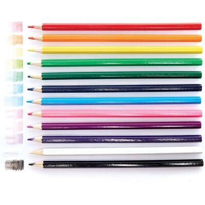 Baker Ross Aquarellstifte - 24 Farben - Künstlerbedarf Baker Ross Aquarellstifte - 24 Farben - Künstlerbedarf