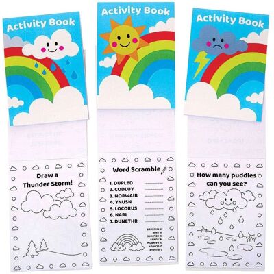 Baker Ross Regenboog Mini Activiteitenboeken - boeken Baker Ross Regenboog Mini Activiteitenboeken - boeken