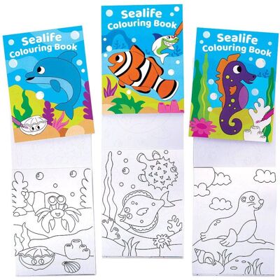 Creative Labs Sealife Mini Színezőkönyvek - Könyvek Creative Labs Sealife Mini Színezőkönyvek - Könyvek