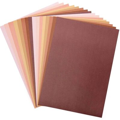 Baker Ross Hautfarben A4 Karton - 8 Hauttöne - 220gsm - Packung 56 Baker Ross Hautfarben A4 Karton - 8 Hauttöne - 220gsm - Packung 56