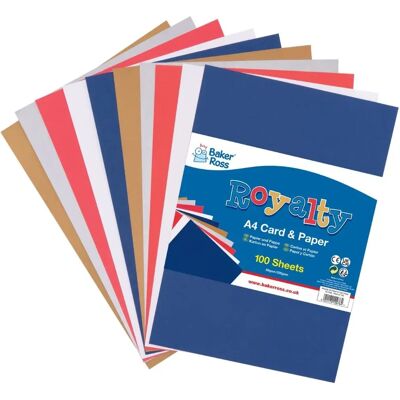 Paquete de Cartulina y Papel A4 - Material de Manualidades Paquete de Cartulina y Papel A4 - Material de Manualidades