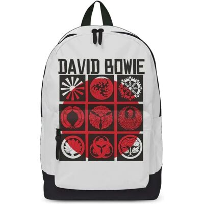 Rocksax David Bowie Backpack - Japan White - Backpack Rocksax David Bowie Backpack - Japan White - Backpack