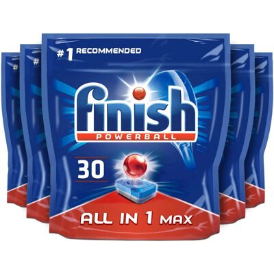 Finish Max All in 1 Powerball - 30 Tabs - 5-Pack Finish Max All in 1 Powerball - 30 Tabs - 5-Pack