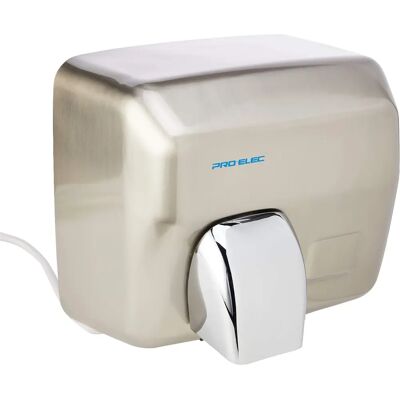 Pro Elec Hand Dryer Chrome Steel - Automatic Wall Mounted - 2.5kw Pro Elec Hand Dryer Chrome Steel - Automatic Wall Mounted - 2.5kw