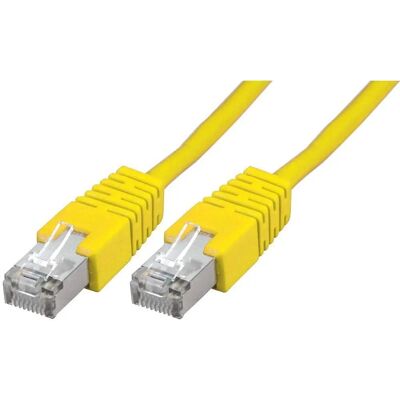 Pro Signal - Câble de patch - Cat5e S/FTP - 2m - Jaune - Publicité Pro Signal - Câble de patch - Cat5e S/FTP - 2m - Jaune - Publicité