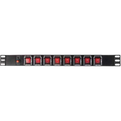 Pulse Pds8-C13 19" Rackmount 8 Way IEC C13 Switch Panel PDU Pulse Pds8-C13 19" Rackmount 8 Way IEC C13 Switch Panel PDU
