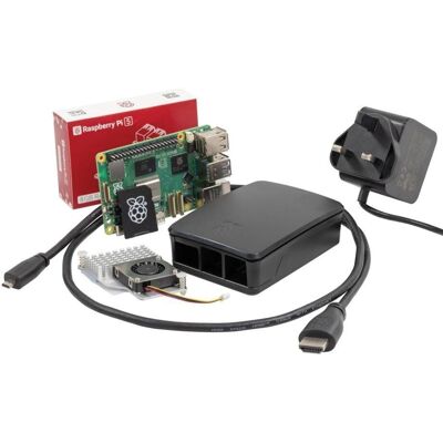 Raspberry Pi - Pi 5 8GB - Black - Desktop Starter Kit Raspberry Pi - Pi 5 8GB - Black - Desktop Starter Kit