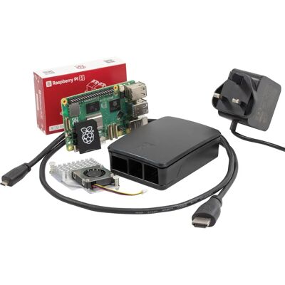 Raspberry Pi - Pi 5 8GB - Black - Desktop Starter Kit Raspberry Pi - Pi 5 8GB - Black - Desktop Starter Kit