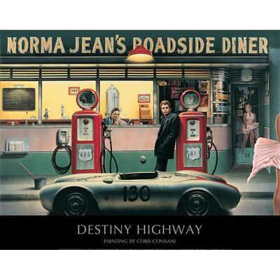 Pyramid Destiny Highway Poster Iconische Hollywood Legendes Pyramid Destiny Highway Poster Iconische Hollywood Legendes