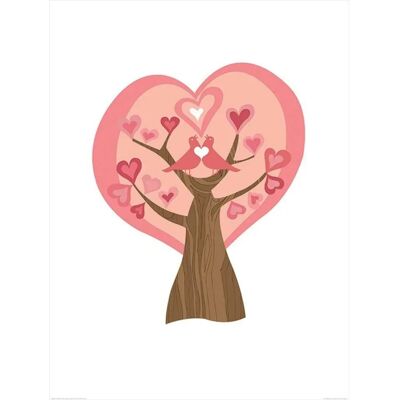 Pyramid - Valentina Ramos Tree of Love - 60x80cm - Kunstdruk Pyramid - Valentina Ramos Tree of Love - 60x80cm - Kunstdruk