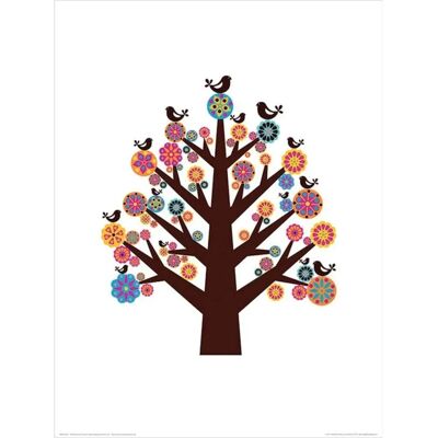 Pyramid - Tree of Flowers - Valentina Ramos - Poster Pyramid - Tree of Flowers - Valentina Ramos - Poster