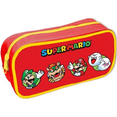 Super Mario Federmäppchen - Rot/Gelb, Bedruckt, Polyester Super Mario Federmäppchen - Rot/Gelb, Bedruckt, Polyester