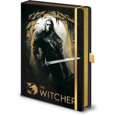 The Witcher Premium Notebook Forest Hunt - Hardcover - Lederoptik The Witcher Premium Notebook Forest Hunt - Hardcover - Lederoptik
