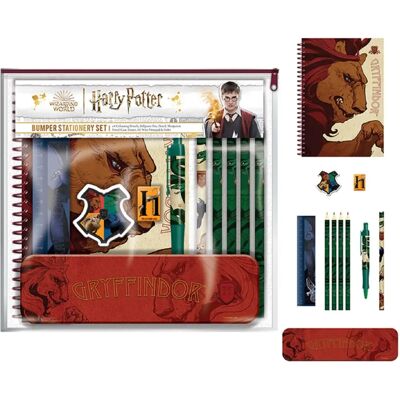 Harry Potter Pyramid Intricate Houses Stationery Set Harry Potter Pyramid Intricate Houses Stationery Set