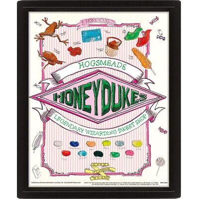Harry Potter Honeydukes 3D Lentikulare Wandkunst - Wandbild Harry Potter Honeydukes 3D Lentikulare Wandkunst - Wandbild