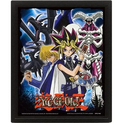 Poster 3D Yu-Gi-Oh! - Pyramid International - 25x20 cm - Wallscroll Poster 3D Yu-Gi-Oh! - Pyramid International - 25x20 cm - Wallscroll