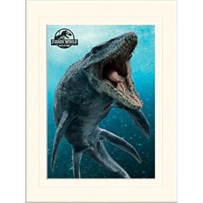 Jurassic World - Mosasaurus Print - Multicolor - Print Jurassic World - Mosasaurus Print - Multicolor - Print