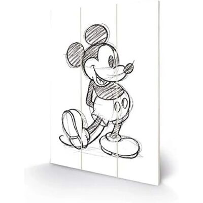 Pyramid International Póster de Pared Mickey Mouse Boceto - 20x29.5 Pyramid International Póster de Pared Mickey Mouse Boceto - 20x29.5