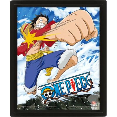 Pyramid International One Piece Gum Gum Pistole 3D Poster - Wandposter Pyramid International One Piece Gum Gum Pistole 3D Poster - Wandposter