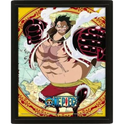 Pyramid International One Piece Gear Flip Monkey D Luffy Poster Pyramid International One Piece Gear Flip Monkey D Luffy Poster