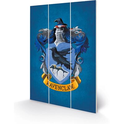 Pyramid International MW12846P Poster - Harry Potter Ravenclaw - Woodblock Print Pyramid International MW12846P Poster - Harry Potter Ravenclaw - Woodblock Print