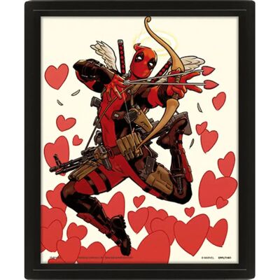 Deadpool Pyramide 3D Képképkeret - Film Emlék Deadpool Pyramide 3D Képképkeret - Film Emlék