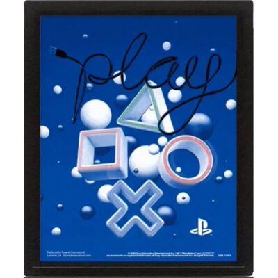 Sony PlayStation - 3D Lentikular Poszter - Pyramid International - Wallscroll - 25x20cm Sony PlayStation - 3D Lentikular Poszter - Pyramid International - Wallscroll - 25x20cm
