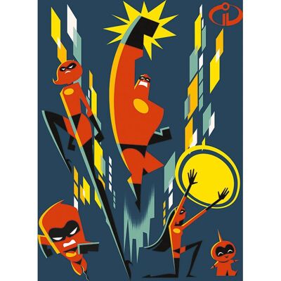 Disney Multi-Colour Canvas Poster 60x80cm - Poster Disney Multi-Colour Canvas Poster 60x80cm - Poster