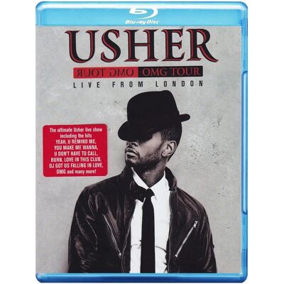 Usher OMG Tour - En direct de Londres Blu-ray - Concert 2011 - Publicité Usher OMG Tour - En direct de Londres Blu-ray - Concert 2011 - Publicité