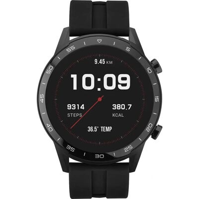 Sekonda Mens Black Smart Watch - Activity Tracker & Heart Rate Sekonda Mens Black Smart Watch - Activity Tracker & Heart Rate