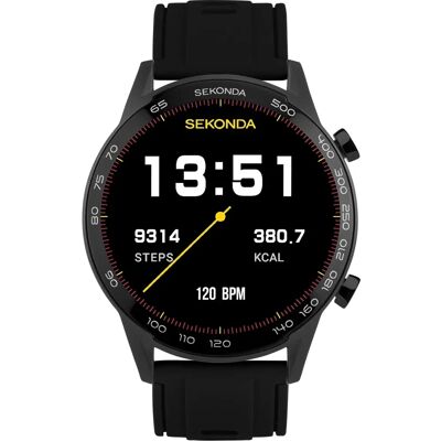 Sekonda Active Plus 45mm Smartwatch - Fitness, Heart Rate, Water Resistant Sekonda Active Plus 45mm Smartwatch - Fitness, Heart Rate, Water Resistant