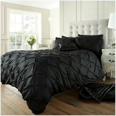 Smart Living Polycotton Pintuck Duvet Cover - Duvet Cover Set Smart Living Polycotton Pintuck Duvet Cover - Duvet Cover Set