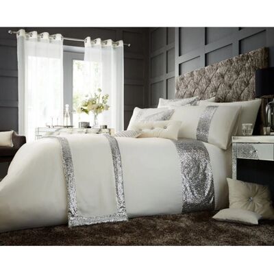 Smart Living Cream Geometric Diamond Duvet Cover Set Smart Living Cream Geometric Diamond Duvet Cover Set