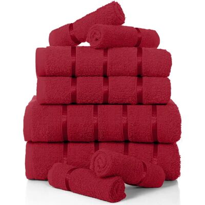 Gaveno Cavailia Boston 8 Pcs Luxury Cotton Towel Bale Set - Towel Set Gaveno Cavailia Boston 8 Pcs Luxury Cotton Towel Bale Set - Towel Set