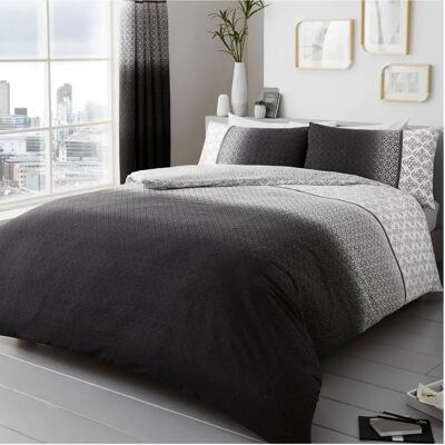 Gaveno Cavailia Conjunto de Edredão Urbano Ombre, Casal, Cinza Gaveno Cavailia Conjunto de Edredão Urbano Ombre, Casal, Cinza