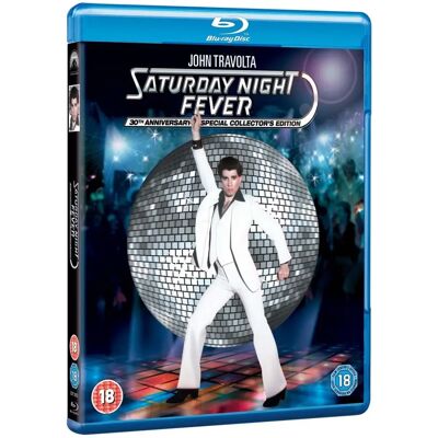 John Travolta Saturday Night Fever Blu-ray - Drame - Publicité John Travolta Saturday Night Fever Blu-ray - Drame - Publicité