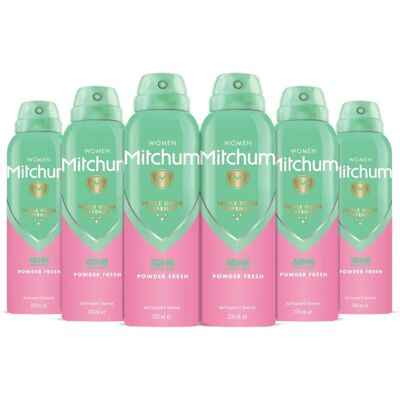 Mitchum - Powder Fresh - 200ml - Anti-Perspirant Deodorant Mitchum - Powder Fresh - 200ml - Anti-Perspirant Deodorant