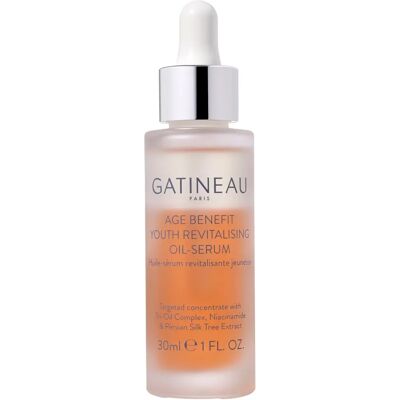 Gatineau Age Benefit Huile-Sérum Revitalisante - Soins Visage Anti-Âge - Publicité Gatineau Age Benefit Huile-Sérum Revitalisante - Soins Visage Anti-Âge - Publicité