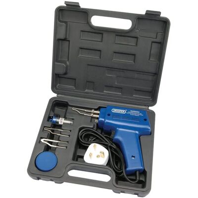 Draper 71420 Soldering Gun Kit - 230V, 100W, 5-piece set Draper 71420 Soldering Gun Kit - 230V, 100W, 5-piece set