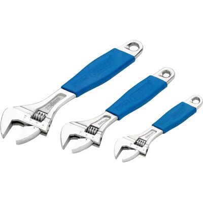 Jeu de clés à molette Draper 88598 - 3 pièces Jeu de clés à molette Draper 88598 - 3 pièces