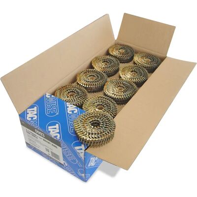 Tacwise 0993 2.1 x 30mm Bright Ring Coil Nails - Nails Tacwise 0993 2.1 x 30mm Bright Ring Coil Nails - Nails