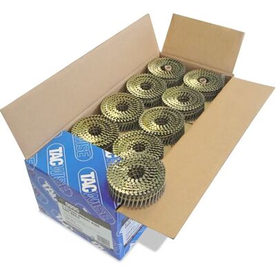 Tacwise 14.400 verzinkte Nägel - Ringrücken, 2,1x40mm - Schwerlast Tacwise 14.400 verzinkte Nägel - Ringrücken, 2,1x40mm - Schwerlast