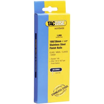 Tacwise 160/ 32mm Edelstahl Nägel - Nägel - Edelstahl - 38mm - Tacwise Tacwise 160/ 32mm Edelstahl Nägel - Nägel - Edelstahl - 38mm - Tacwise