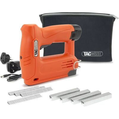 Tacwise 140-180EL Cordless Staple/Nail Gun - Power for 140/6-12mm Staples & 10mm Nails Tacwise 140-180EL Cordless Staple/Nail Gun - Power for 140/6-12mm Staples & 10mm Nails