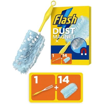 FLASH - Dust Magnet Starter Kit - Handle - Duster FLASH - Dust Magnet Starter Kit - Handle - Duster
