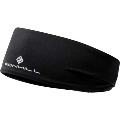Ronhill Reversible Revive Headband - All Black - Running Headband Ronhill Reversible Revive Headband - All Black - Running Headband