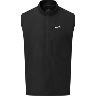 Ronhill Męskie Gilet Core Running Wiatroszczelny Czarny M - Kamizelka do Biegania Ronhill Męskie Gilet Core Running Wiatroszczelny Czarny M - Kamizelka do Biegania