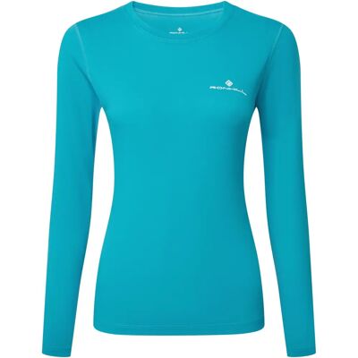 Ronhill Core Womens Running Top Blue Long Sleeve - Running Top Ronhill Core Womens Running Top Blue Long Sleeve - Running Top